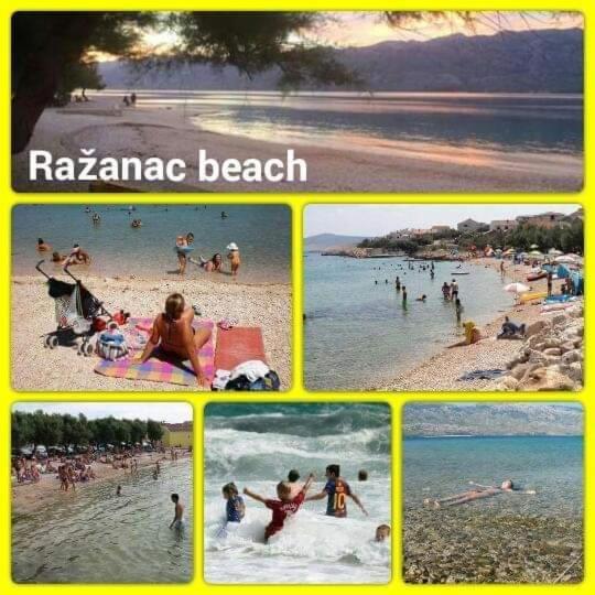 Apartman Sunset Ražanac Eksteriør billede
